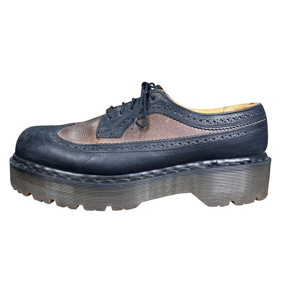 ⁠Vintage Dr Martens Made In England 3934 Two Tone Wingtip Oxfords Size 10⁠ US 11 main image 11